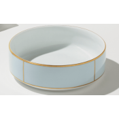 Ginori Diva Celeste Salad Bowl - 9.45"